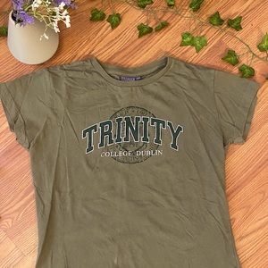 Trinity College tee.